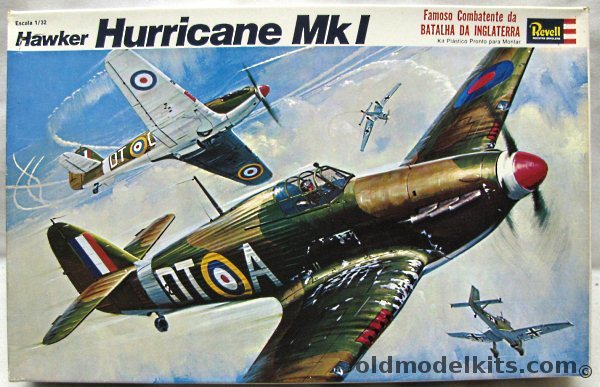 Revell 1/32 Hawker Hurricane Mk I or PR Mk 1, H217 plastic model kit